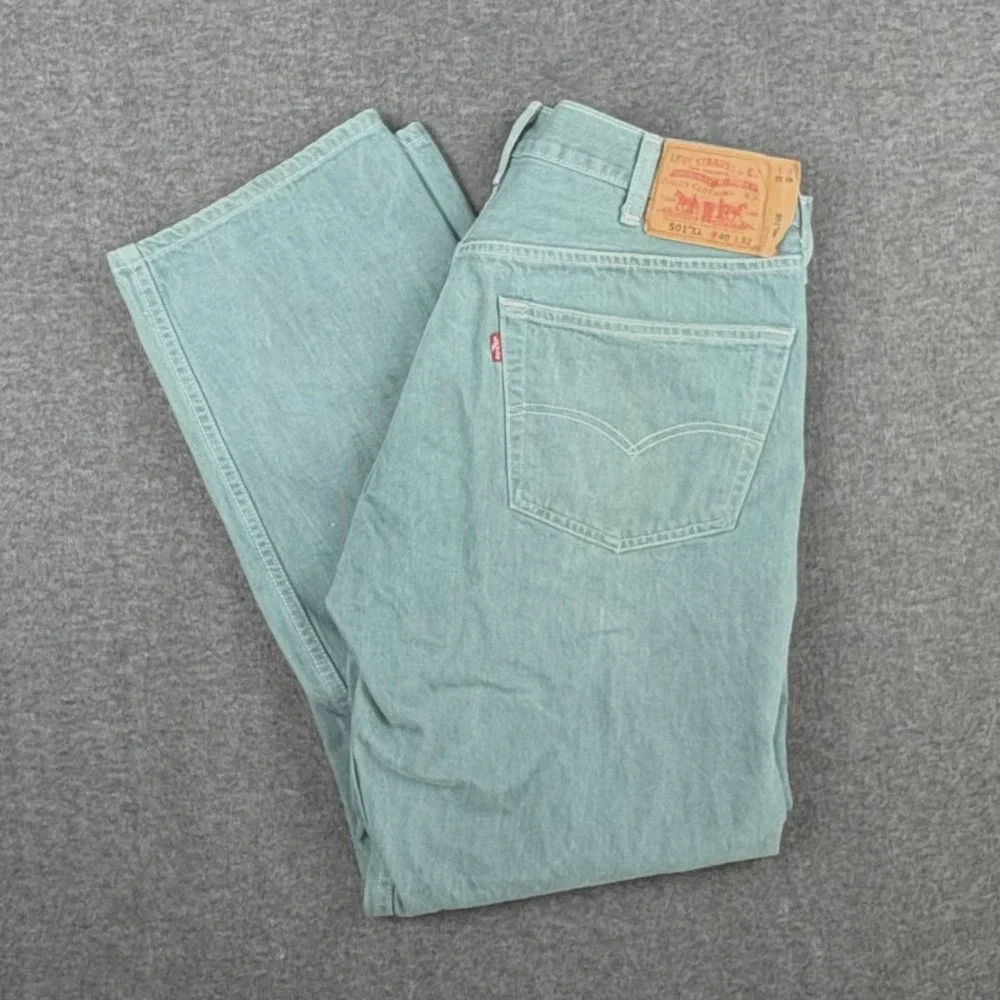 Levi's 501XX Button Fly Jeans Men 40x32 (fits 36x28)‎ Vintage Style LS&Co Rivets